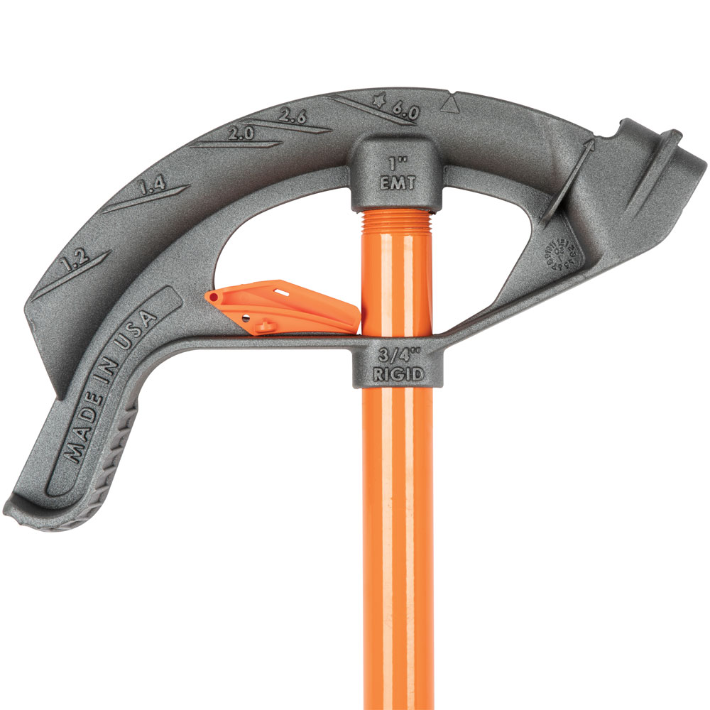 Conjunto completo de doblador de tubo conduit de hierro para EMT de 1'' con Angle Setter™ - Imagen 6