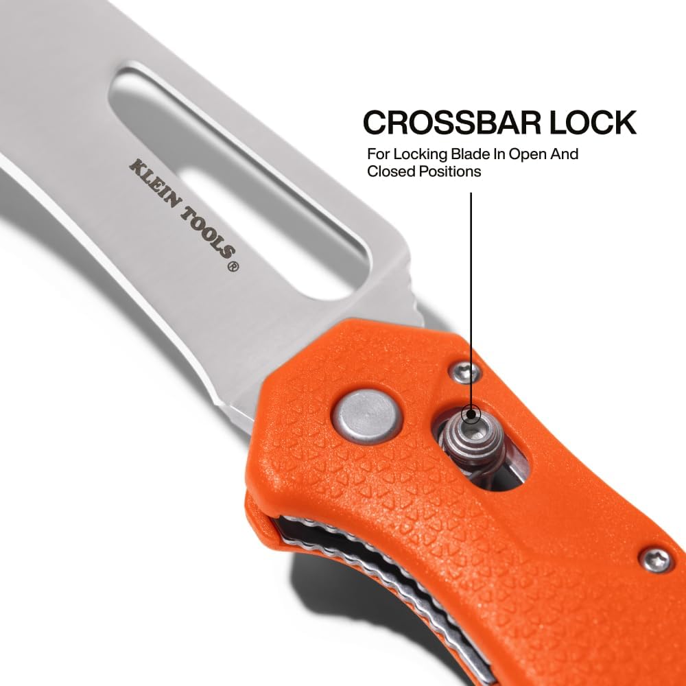 NAVAJA PELACABLE ACERO INOXIDABLE HOJA PICO HALCÓN - Imagen 3