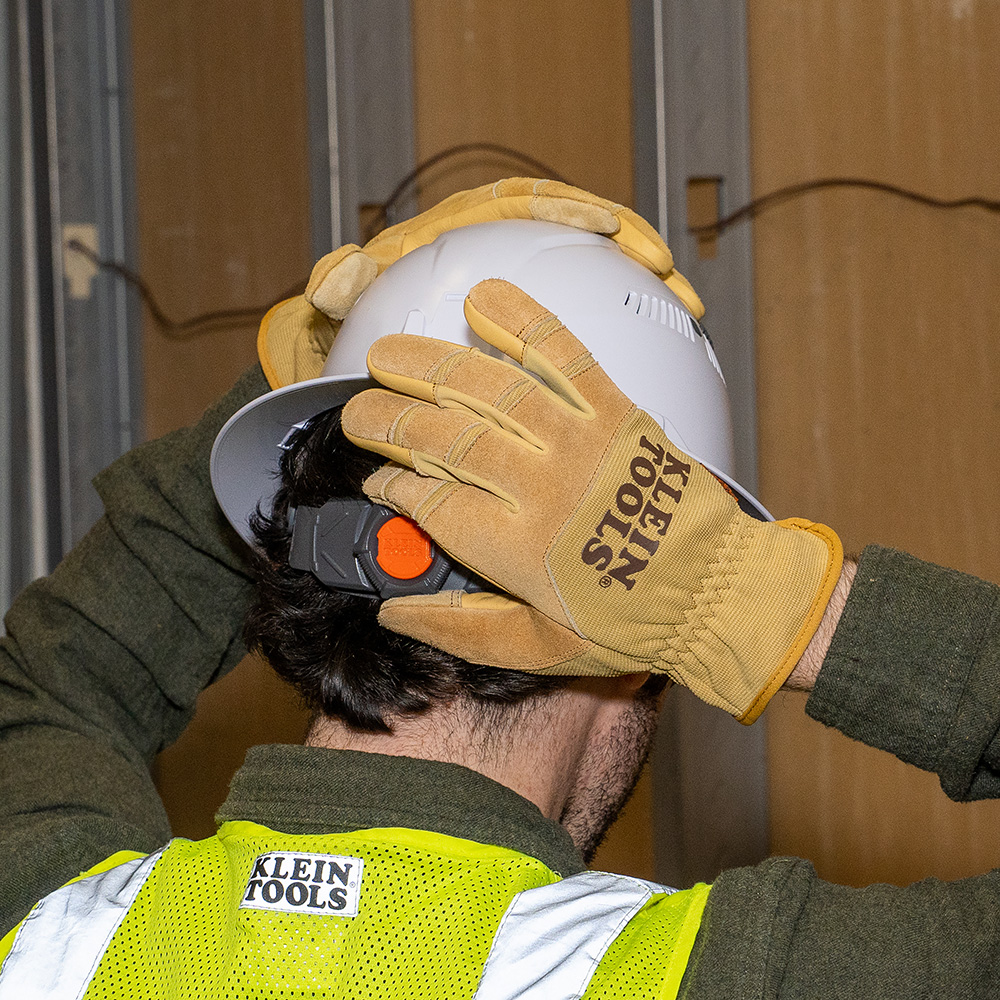 Guantes de cuero multiusos, grandes - Imagen 4