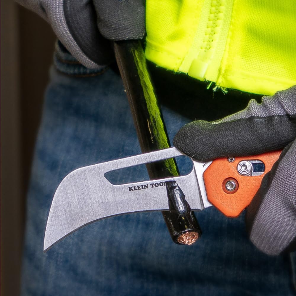 NAVAJA PELACABLE ACERO INOXIDABLE HOJA PICO HALCÓN - Imagen 4