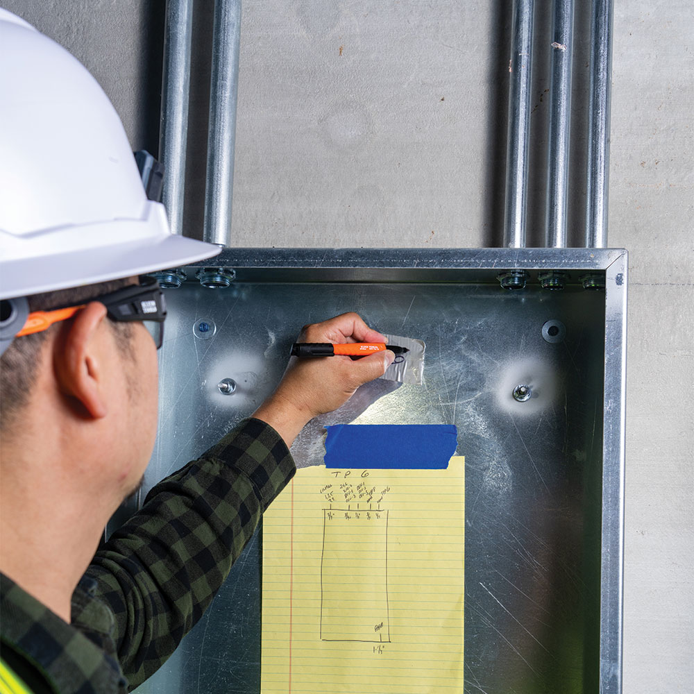 MARCADOR PERMANENTE SKRIBES DE PUNTA FINA Y NEGRO - Imagen 2