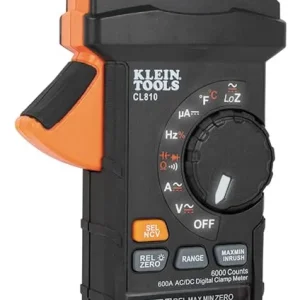 Multímetro gancho 600A CA/CCRMS NC V TC LUZ