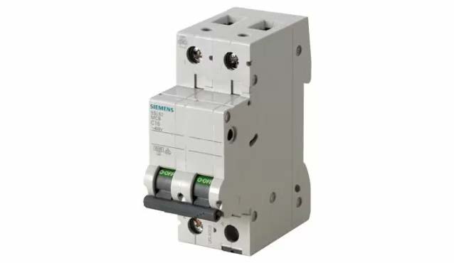 INTERRUPTOR AUTOMÁTICO 400V 6KA, 2 POLOS, C, 63A