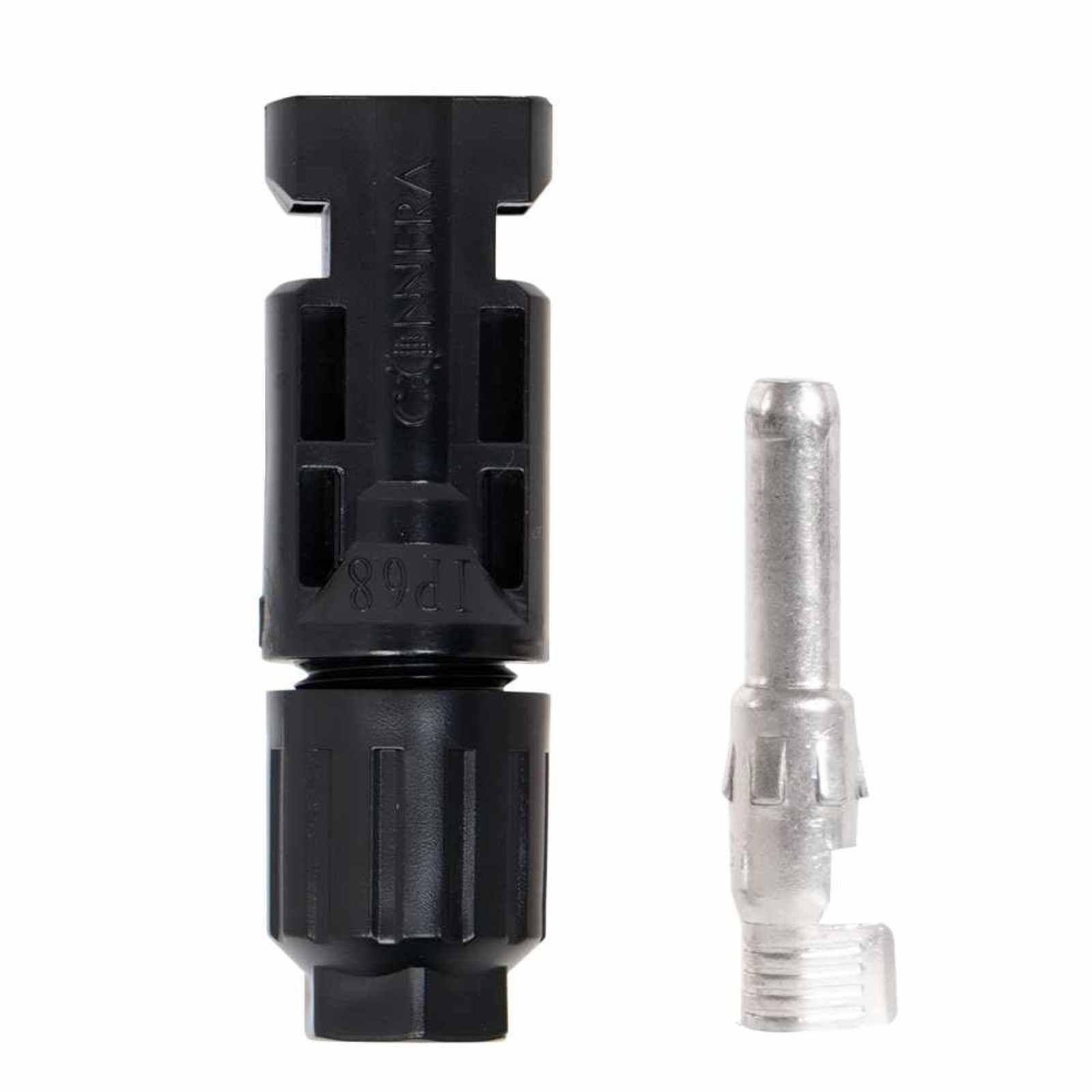 PAR DE CONECTOR P/CABLE MC4 (HEMBRA Y MACHO) CAL 10/12 IP68