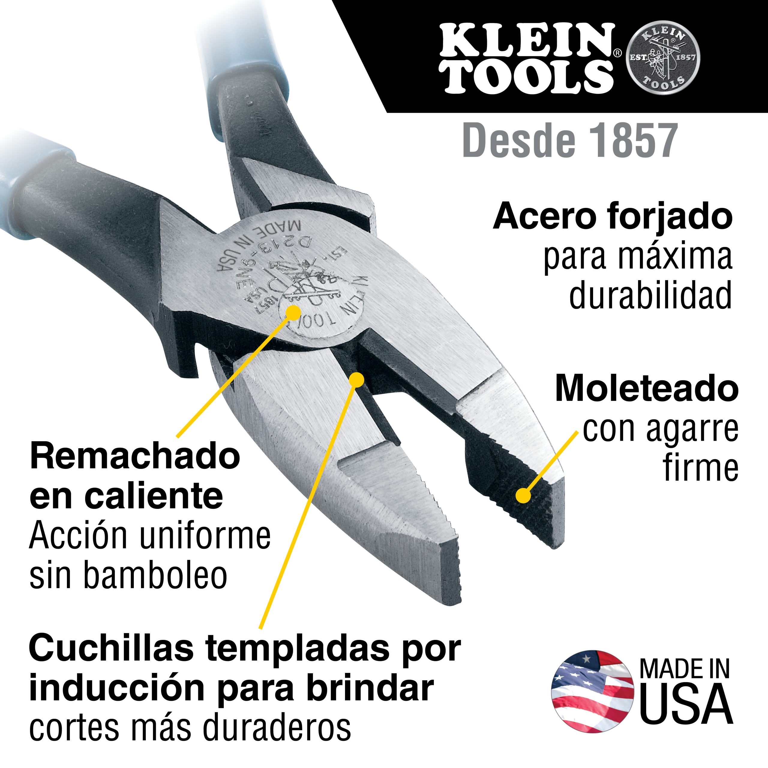 Pinza de Electricista de 9" KTD2000-9NE - Imagen 6